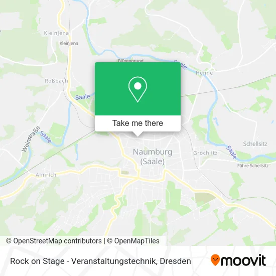 Карта Rock on Stage - Veranstaltungstechnik
