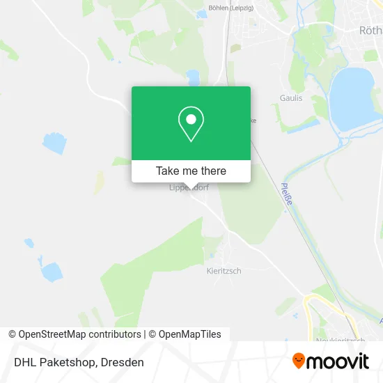 Карта DHL Paketshop