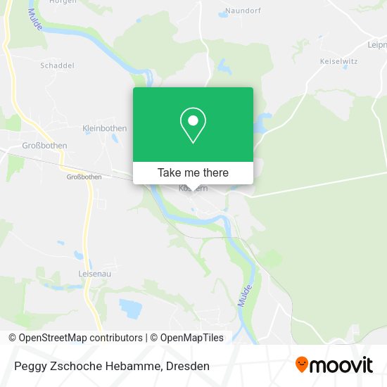 Карта Peggy Zschoche Hebamme