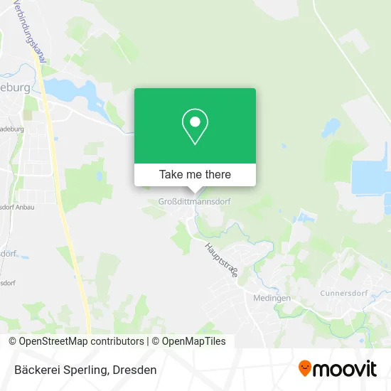 Карта Bäckerei Sperling