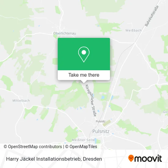 Карта Harry Jäckel Installationsbetrieb