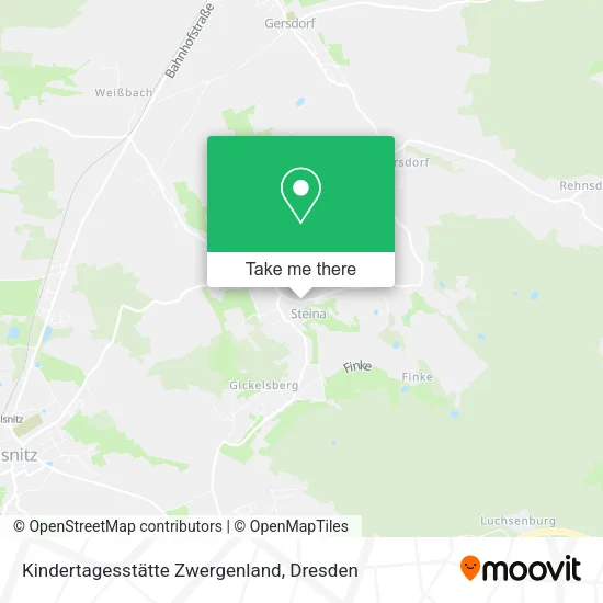 Карта Kindertagesstätte Zwergenland