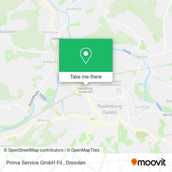 Карта Prima Service GmbH Fil.
