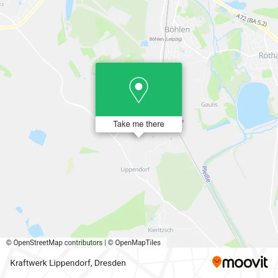 Карта Kraftwerk Lippendorf