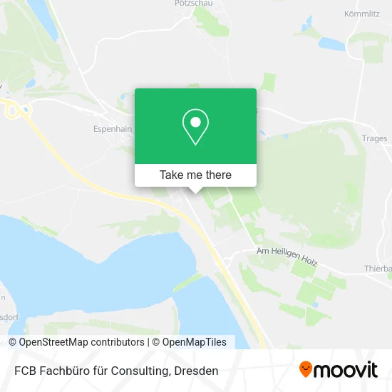 Карта FCB Fachbüro für Consulting