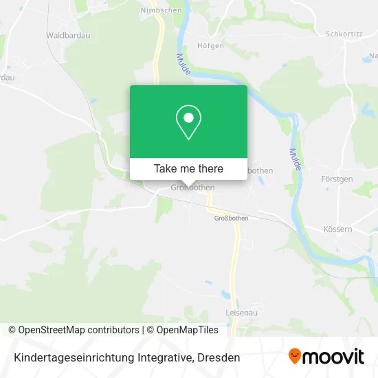 Карта Kindertageseinrichtung Integrative