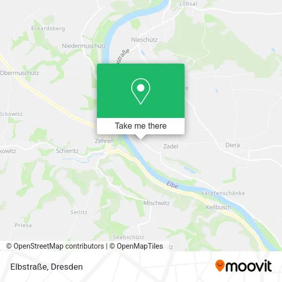 Карта Elbstraße