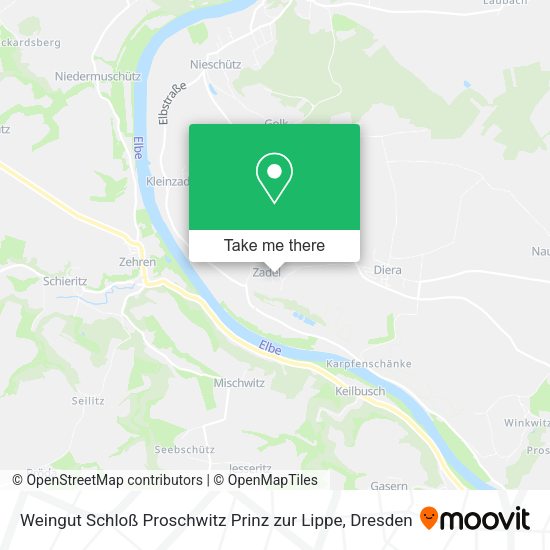 Карта Weingut Schloß Proschwitz Prinz zur Lippe