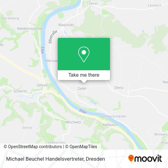 Карта Michael Beuchel Handelsvertreter