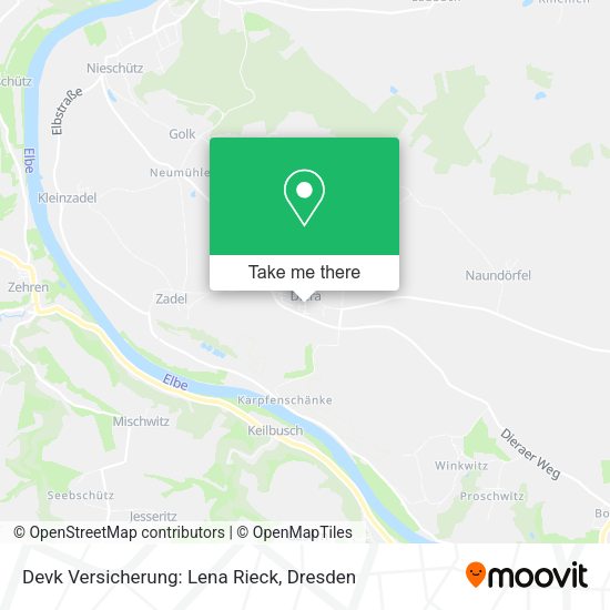 Карта Devk Versicherung: Lena Rieck