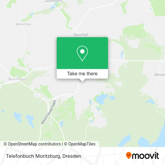 Карта Telefonbuch Moritzburg