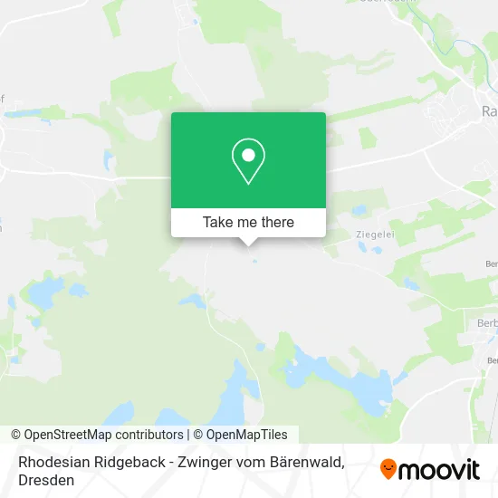 Карта Rhodesian Ridgeback - Zwinger vom Bärenwald