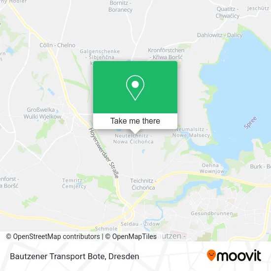Карта Bautzener Transport Bote