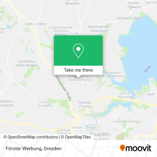 Карта Förster Werbung