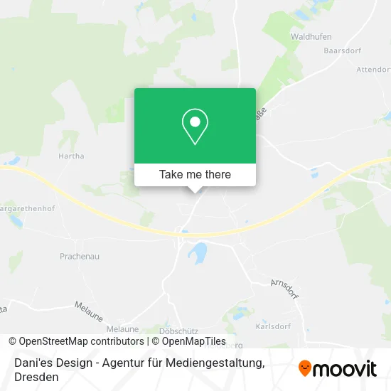 Карта Dani'es Design - Agentur für Mediengestaltung