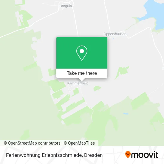 Карта Ferienwohnung Erlebnisschmiede