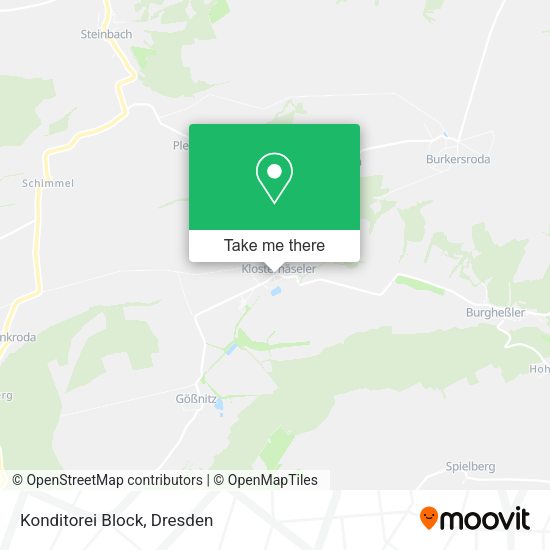 Карта Konditorei Block