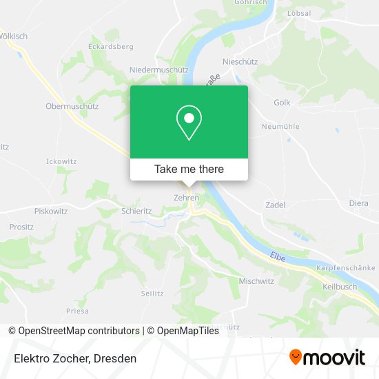 Карта Elektro Zocher