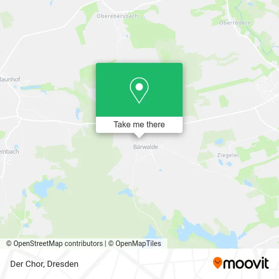 Карта Der Chor