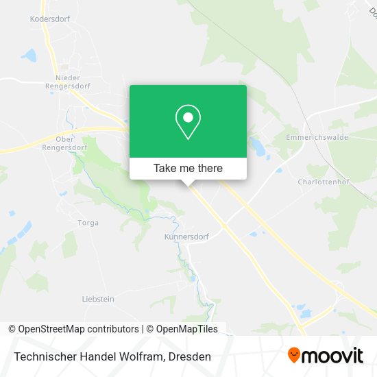 Карта Technischer Handel Wolfram