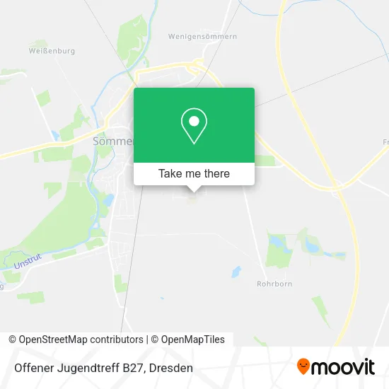 Карта Offener Jugendtreff B27