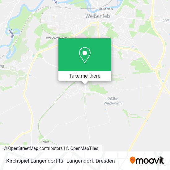 Карта Kirchspiel Langendorf für Langendorf