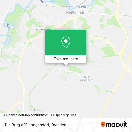 Die Burg e.V. Langendorf map