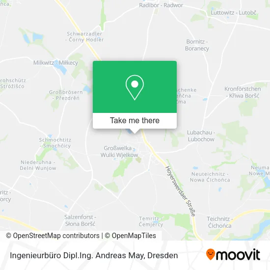 Карта Ingenieurbüro Dipl.Ing. Andreas May