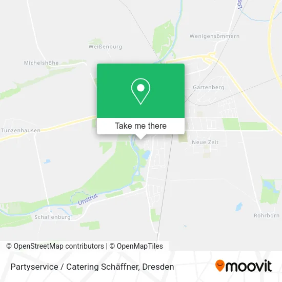 Карта Partyservice / Catering Schäffner