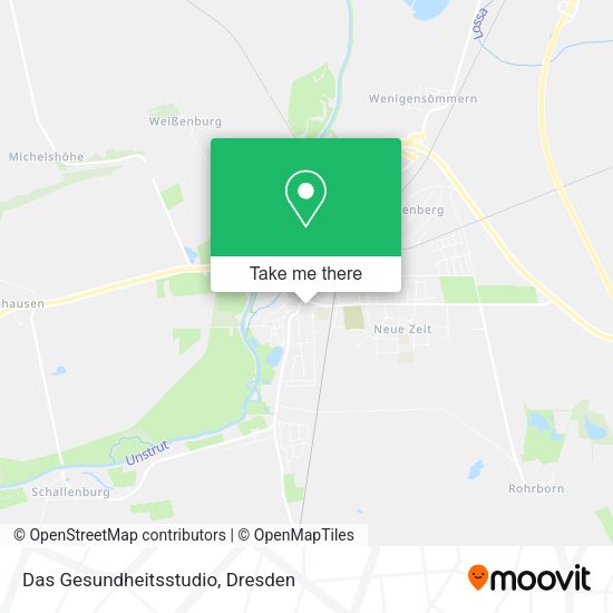 Карта Das Gesundheitsstudio