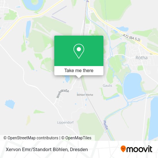 Карта Xervon Emr/Standort Böhlen