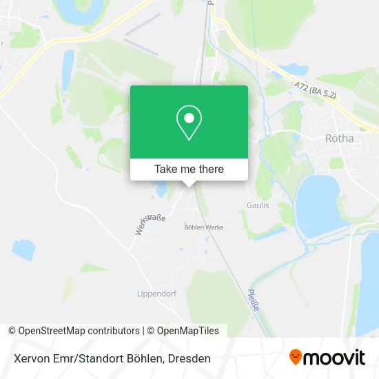 Карта Xervon Emr/Standort Böhlen