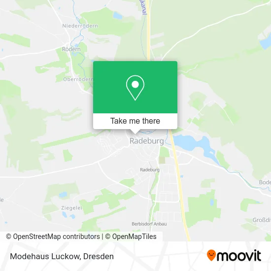 Карта Modehaus Luckow