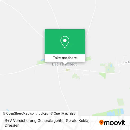 Карта R+V Versicherung Generalagentur Gerald Kukla