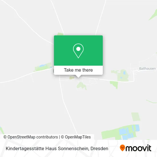 Карта Kindertagesstätte Haus Sonnenschein