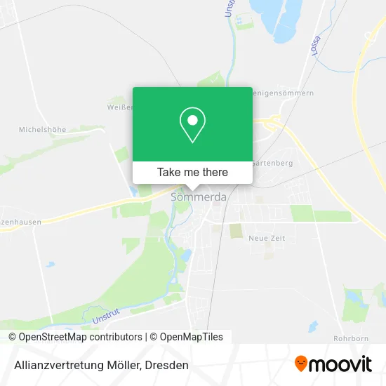 Карта Allianzvertretung Möller