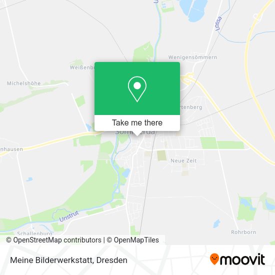 Карта Meine Bilderwerkstatt