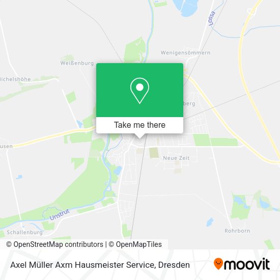 Карта Axel Müller Axm Hausmeister Service