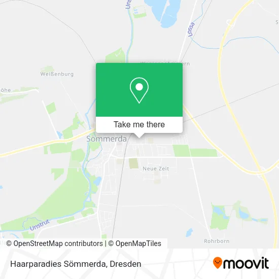 Карта Haarparadies Sömmerda