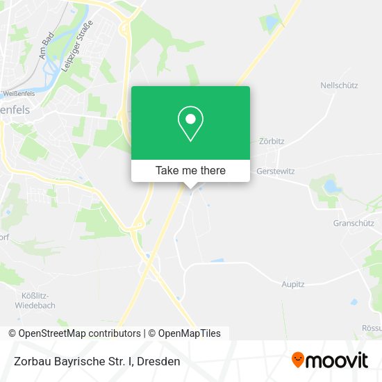 Карта Zorbau Bayrische Str. I
