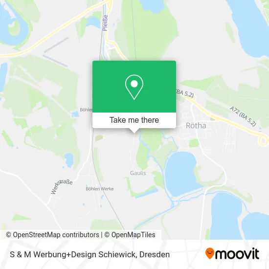 Карта S &amp; M Werbung+Design Schiewick