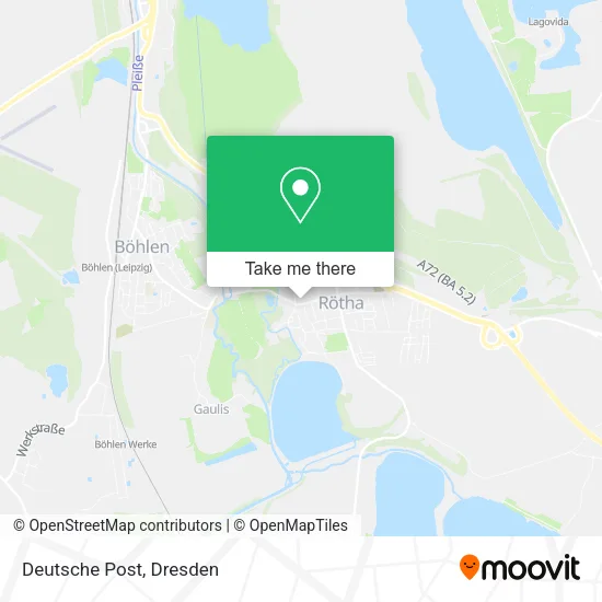 Карта Deutsche Post