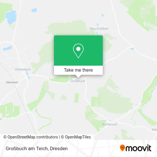 Карта Großbuch am Teich