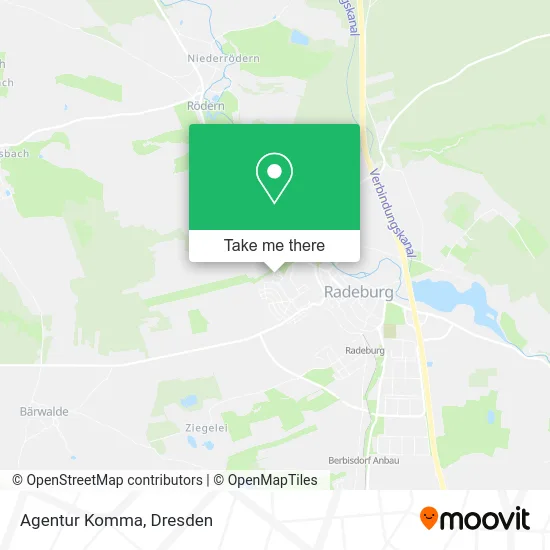 Карта Agentur Komma