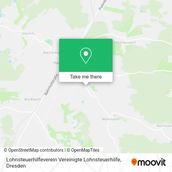 Карта Lohnsteuerhilfeverein Vereinigte Lohnsteuerhilfe