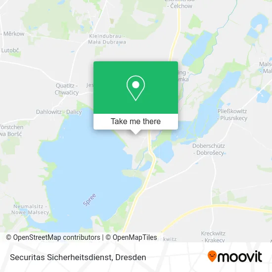 Карта Securitas Sicherheitsdienst