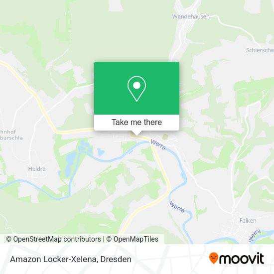 Карта Amazon Locker-Xelena