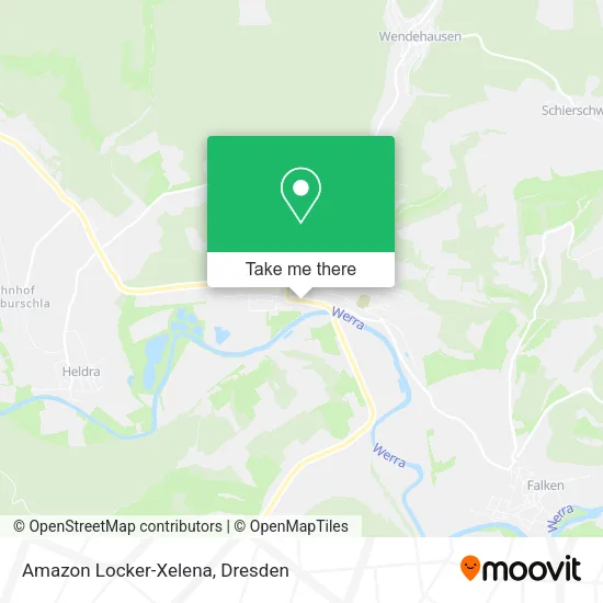 Карта Amazon Locker-Xelena