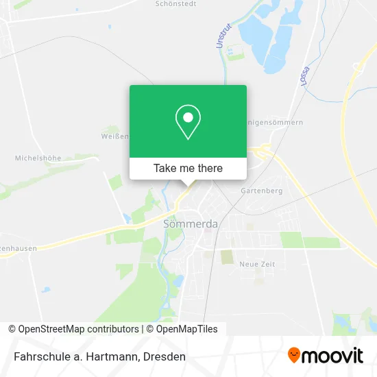 Fahrschule a. Hartmann map