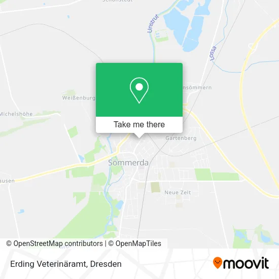 Карта Erding Veterinäramt